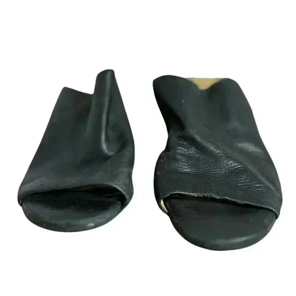 Nurture 9M Preslea Black Open Toed Sandal Slides Slip Ons - Picture 4 of 13